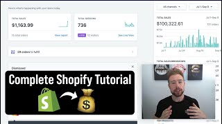 💵 FREE A-Z Shopify Dropshipping Course - Building A 6-Figure Store | 2022