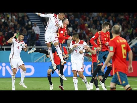 مباراة المتعة / المغرب ~ اسبانيا 2 - 2 من أفضل مباريات كأس العالم 2018