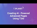 Create Advanced AI Pages with T3AI TYPO3 AI Extension | T3Planet