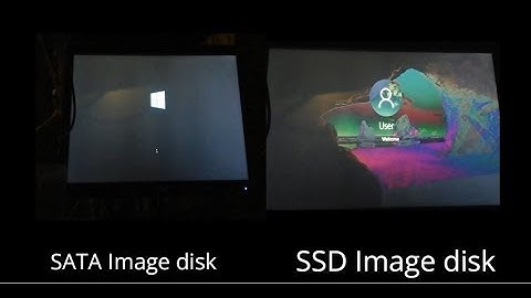 Diskless HDD vs SSD image disk