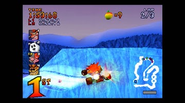 Polar Pass - Trophy Race - Crash Team Racing - 101% Playthrough (Part #13)