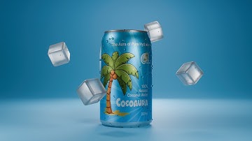 Cocoaura | Stunning 3D Product Animation by @HyperMeshTech | Digital Advertising Showcase