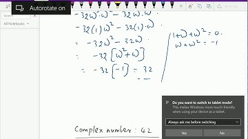 Complex number : - ( Powers of cube roots of unity ; Solving problems ) - 41.