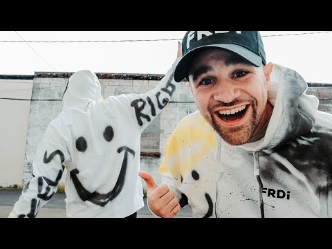 We Spray Painted Custom Hoodies 👨🏻‍🎨🎨 - YouTube