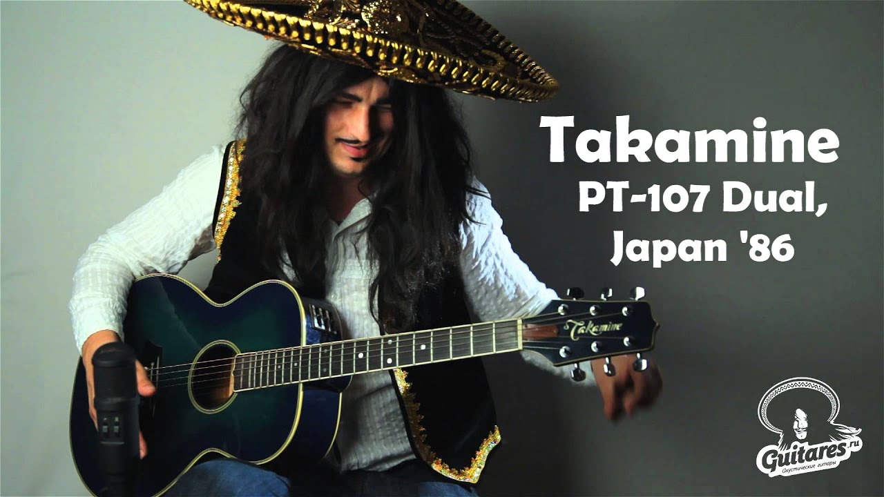 Takamine PT-107 Dual, Japan '86 - YouTube