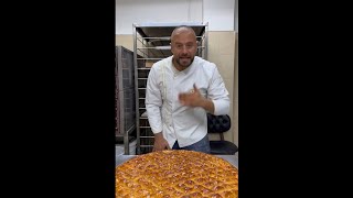 الخطوات الكاملة لصناعة حلوى النّمورة في تركيا?-Full Process Of Creating Nammoura Sweets In Turkey?