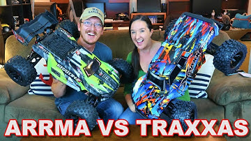 Which is Better? Arrma Kraton 8S VS Traxxas XMAXX? Side by Side Comparison - TheRcSaylors
