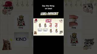 Say The Word On Beat Challenge