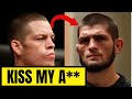 Nate Diaz reveals why he slapped Khabib Nurmagomedov 'He was picking on me'!, Poirer apologies,