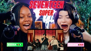 SEVENTEEN (세븐틴) '손오공' Official MV reaction | Super Scientific Women in Stem version