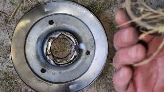 Wright Stander Mower Clutch Removal