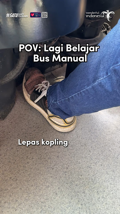 POV MIMIN BARU BELAJAR BAWA BUS 😂