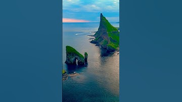 Faroe Islands – The Hidden Paradise of Europe 🇫🇴 #travelshorts #faroeislands #nature #shorts