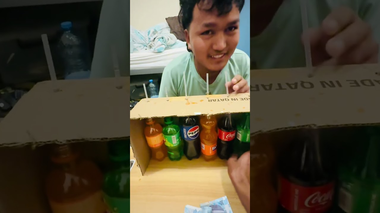 #cock#pepsi#Fanta#7up  test game with my all brother 😹😹😹😻😻😂😂