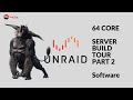64 core monster server build tour part 2  software selection