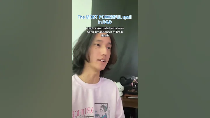 The MOST POWERFUL spell in D&D #dnd #dnd5e #dungeonsanddragons