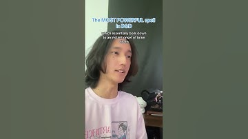 The MOST POWERFUL spell in D&D #dnd #dnd5e #dungeonsanddragons