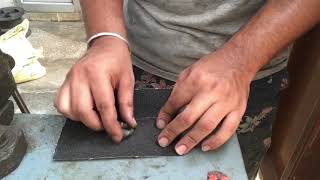 Diy ring from hexagonal nut