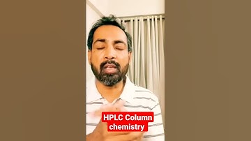 hplc column chemistry. #hplc #column #viralshort
