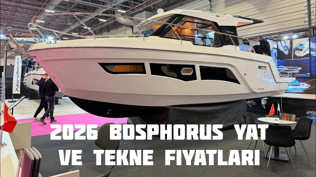 ⁣BOSPHORUS 2026 YAT ve TEKNE FİYATLARI