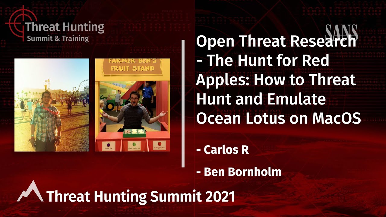 Open Threat Research - The Hunt for Red Apples: How to threat hunt and emulate Ocean Lotus on macOS
