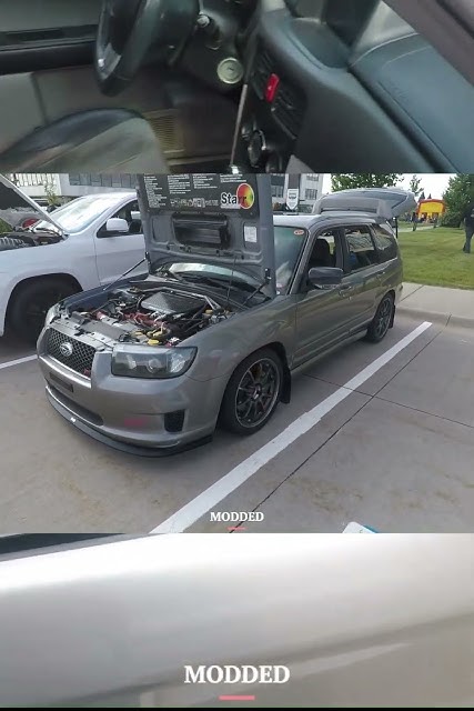 Jim's 2006 Subaru Forester STI sneak peek #jdm #customcars #