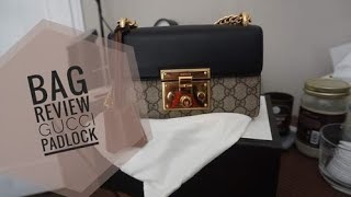 Bag Review: Gucci Padlock small GG shoulder bag. My first designer handbag!