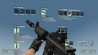 Customizable Weapons 2.0 - All Guns And Attachments Shown