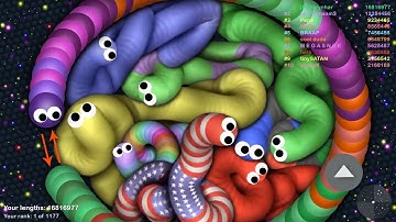 Slither.io A.I © 125,000+ Score Attacker vs Defender Bots Slitherio Gamplay Record 2021