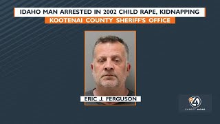 Idaho man arrested in 2002 child rape and kidnapping