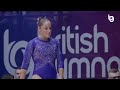 Abi Martin's Ambitious Vault Upgrades at British Championships