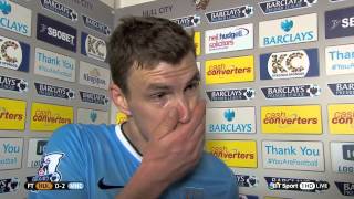 Edin Dzeko post match interview Hull - City 0:2