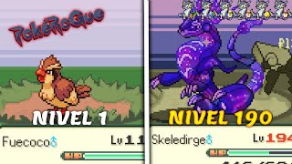 👌 ¡DEL NIVEL 1 AL 200! COMO PASARSE POKÉROGUE (MODO CLASSIC) FÁCIL con los MEJORES INICIALES POKÉMON