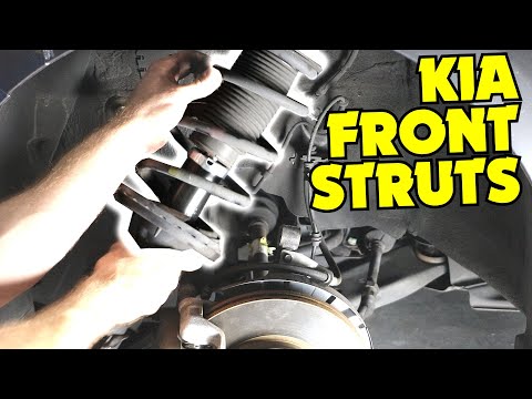 How To Replace Front Struts Shock Absorber | Kia Rio 2012-2017