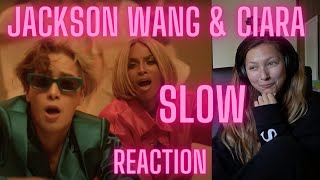 sensual duo | Jackson Wang \& Ciara - Slow (Official Music Video) | Reaction