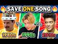 1980s vs 1990s vs 2010s 🎶 SAVE ONE SONG ✨ Pick Your Favorite Song! | Music Quiz 2026