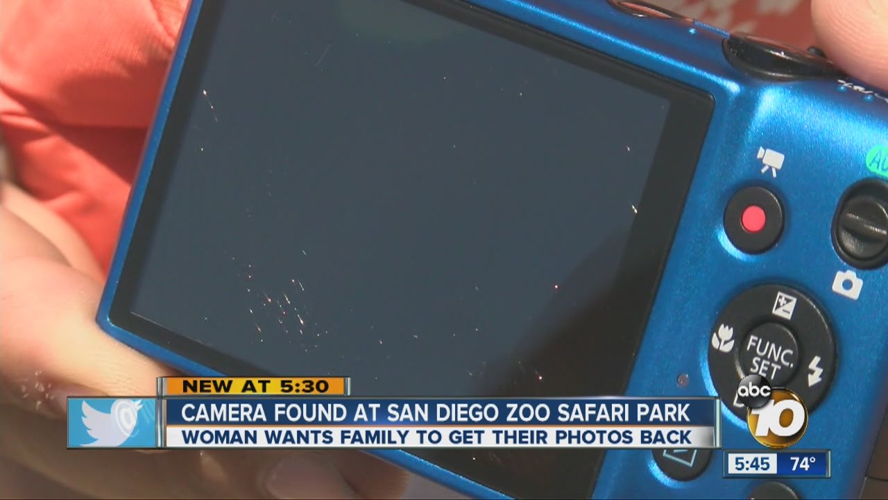 Camera found at San Diego Zoo Safari Park YouTube