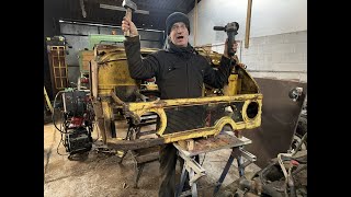 Heat, hammers and rot! Unimog 421 restoration (part 2) @Classicworkingvehicles