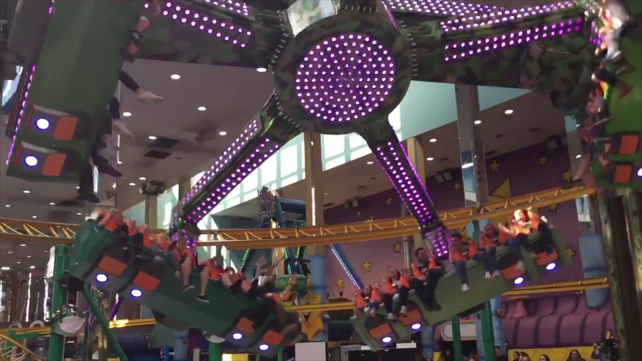 Full Space Shot Ride At Galaxyland West Edmonton Mall By Snail Workstudio