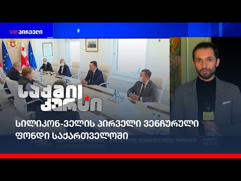 სილიკონ-ველის პირველი ვენჩურული ფონდი საქართველოში