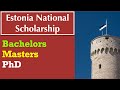 Estonia National Scholarship | Study in Estonia | Bachelors, Masters & PhD Scholarships