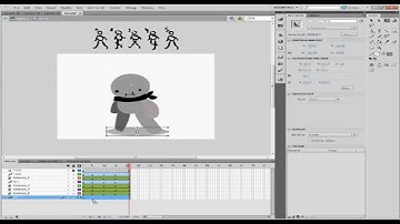 Character Walk Cycle Tutorial - Flash / Animate