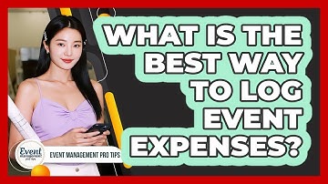 What Is The Best Way To Log Event Expenses?