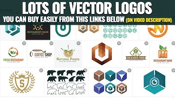 Shutterstock Vector Logo Collection #shutterstock #logodesign #graphicdesign #tutorial #shorts