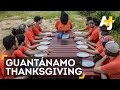 Bleeding heart leftist sympathizers spend Thanksgiving near Guantanamo Bay prison feeling sorry for the terrorists