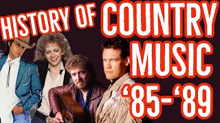 History of Country Music: 1985-1989