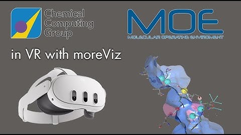 moreViz: VR Bridge for Chemcomp MOE