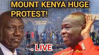 LIVE!! HUGE PROTEST IN KENYA - KENYA PROTESTS FOR GACHAGUA RUTO IN PANIC!