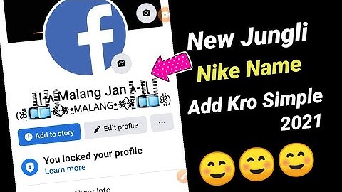 How to create jungle name on Facebook | Jungle name add kri simple trick |