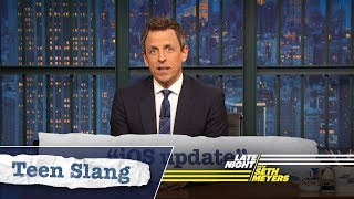 Seth Explains Teen Slang Ios Update, Ivanka